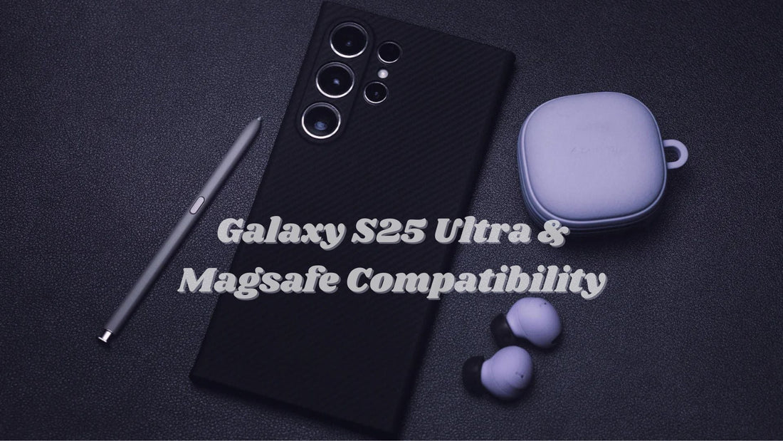 galaxy s25 ultra in magsafe compatible case