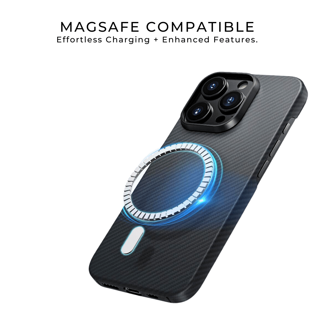 Super Thin iPhone 16 Pro Max Case - 600D Aramid Fiber | MagSafe